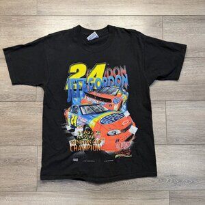 Vintage 1997 Competitors View Jeff Gordon Winston Cup Champion NASCAR L T-Shirt